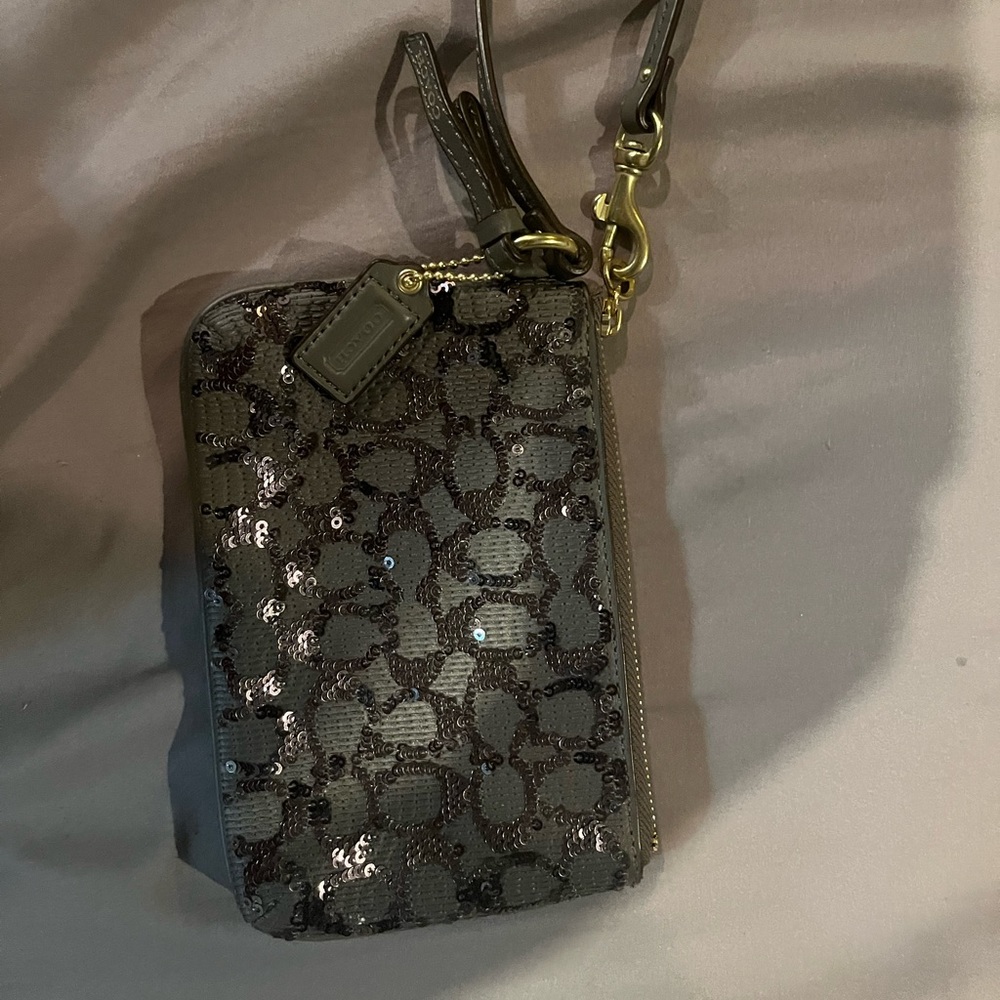 Coach small wristlet